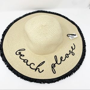 “Beach‎ Please” Straw Hat